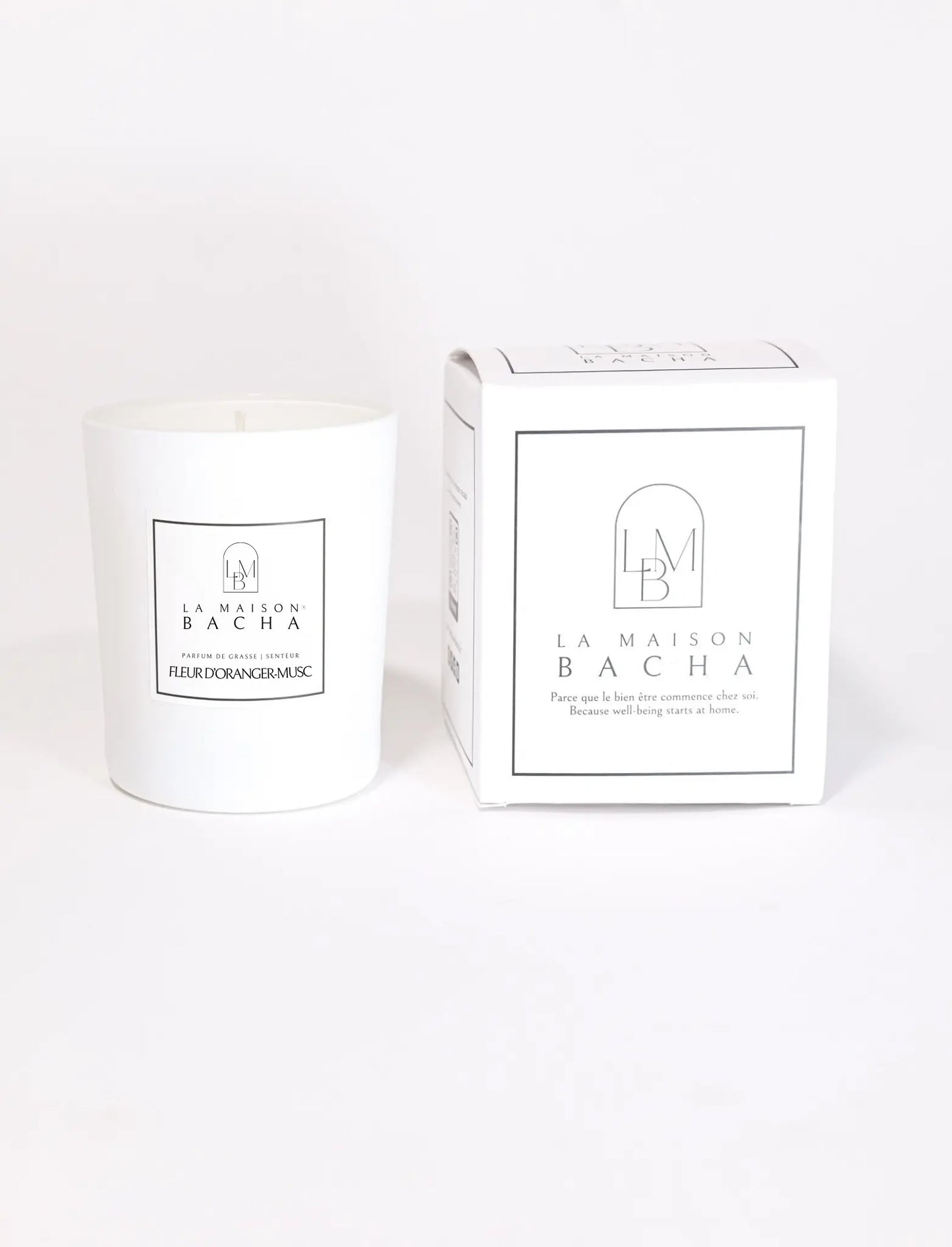 Bougie Parfumée | Fleur d’Oranger Musc LA MAISON BACHA