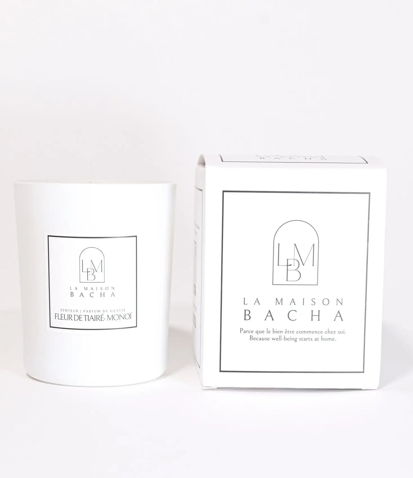 Bougie parfumée | Senteur Fleur de Tiaré & Monoï | L'Exotisme à l'état pur - LAMAISONBACHA
