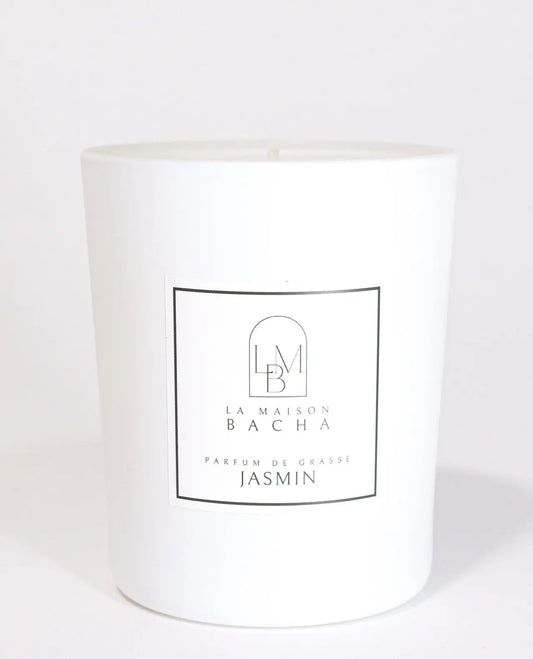 Bougie parfumée | Senteur Jasmin | L'élégance d’un jardin en fleurs - LAMAISONBACHA