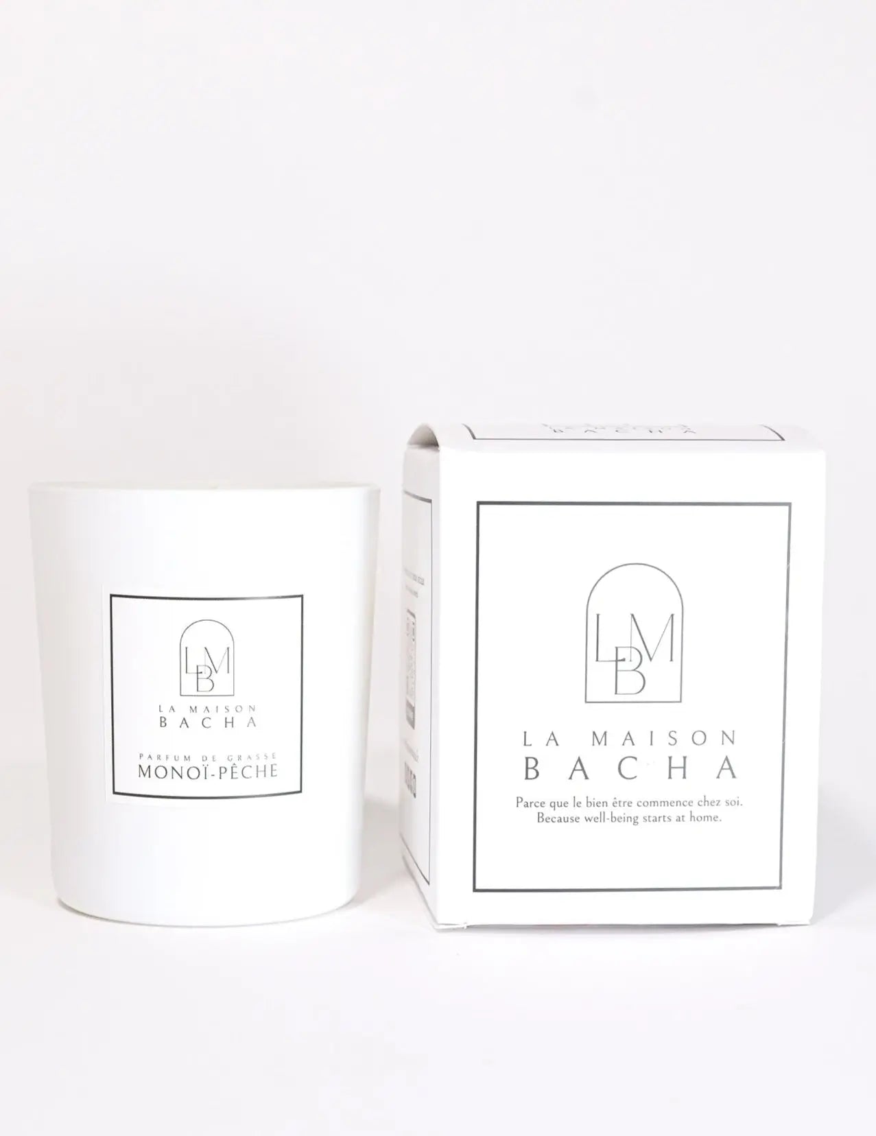 Bougie parfumée | Senteur Monoï Pêche | Soleil et Douceur Gourmande