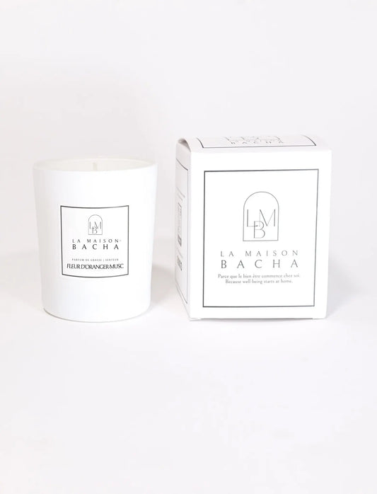 Bougie Parfumée | Fleur d’Oranger Musc LA MAISON BACHA
