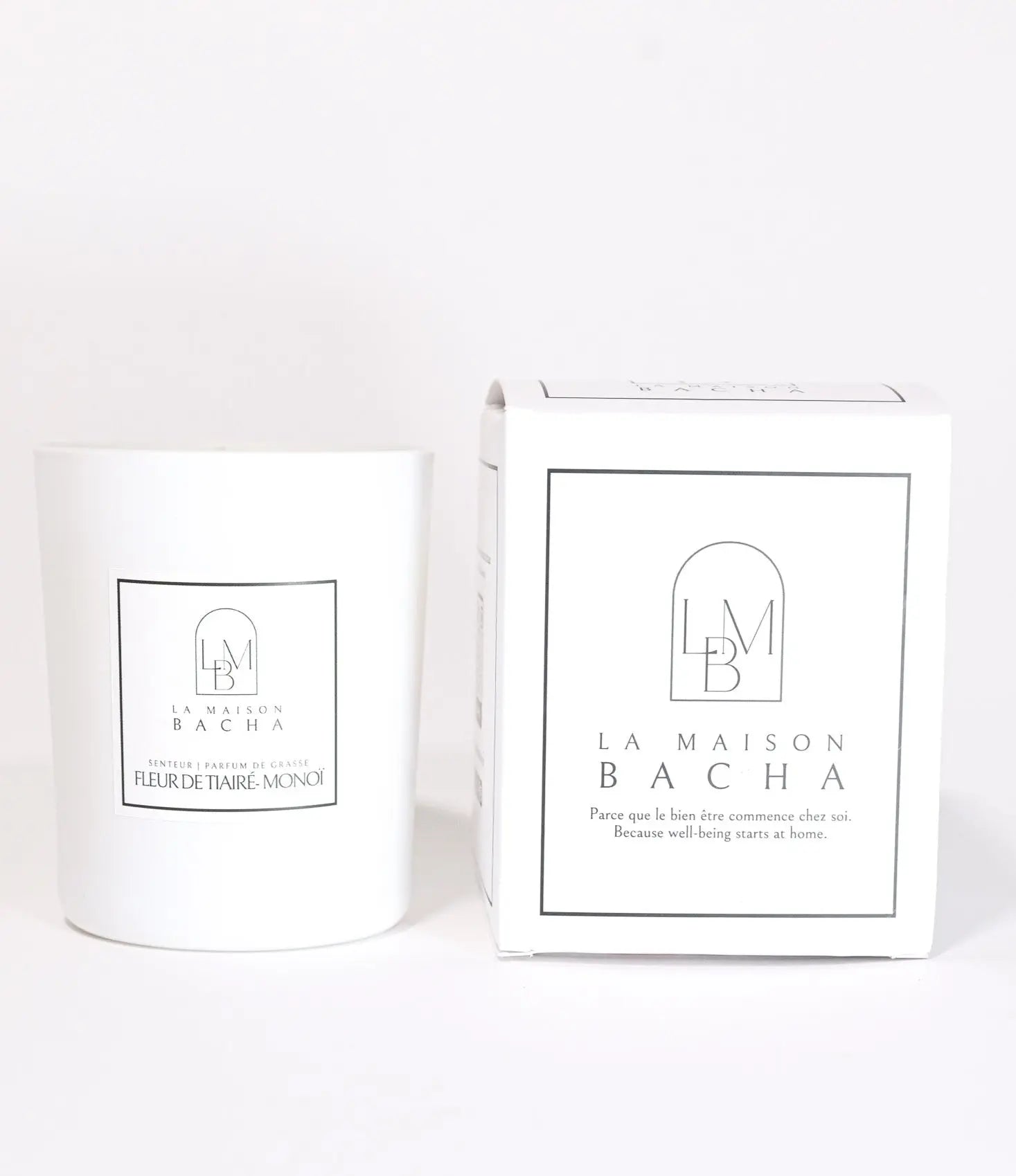 Bougie parfumée | Senteur Fleur de Tiaré & Monoï | L'Exotisme à l'état pur - LAMAISONBACHA