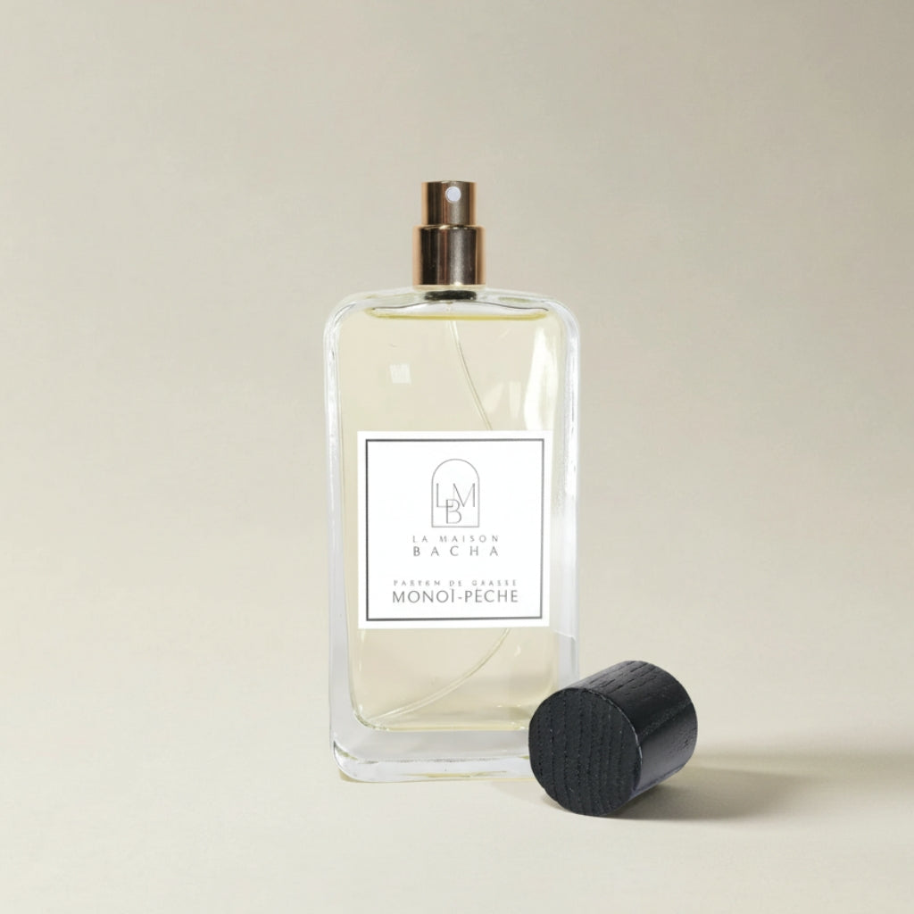 Parfums d'intérieur | Senteur Monoï Pêche | Soleil et Douceur Gourmande LA MAISON BACHA